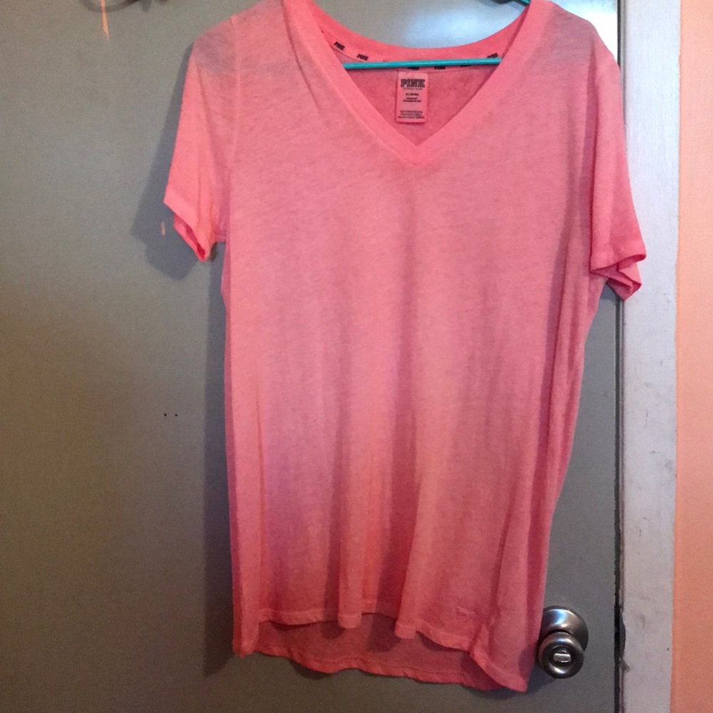 Victoria’s Secret PINK v neck t shirt